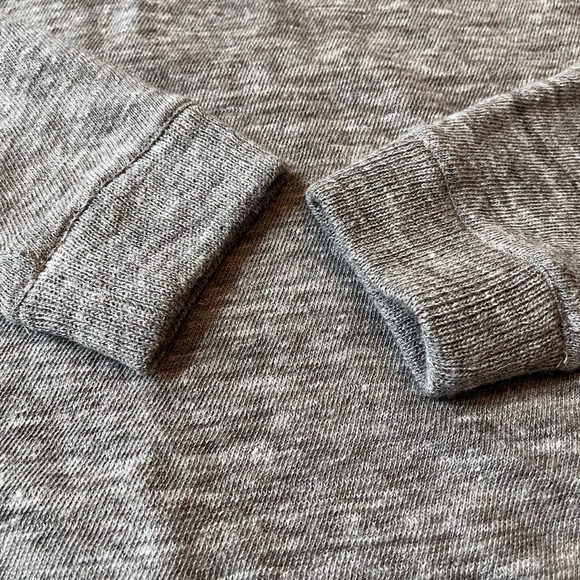 Robert Geller Crew Neck Long Sleeve Pullover Sweater Wool/Linen Gray Men’s 48 - Picture 2 of 6